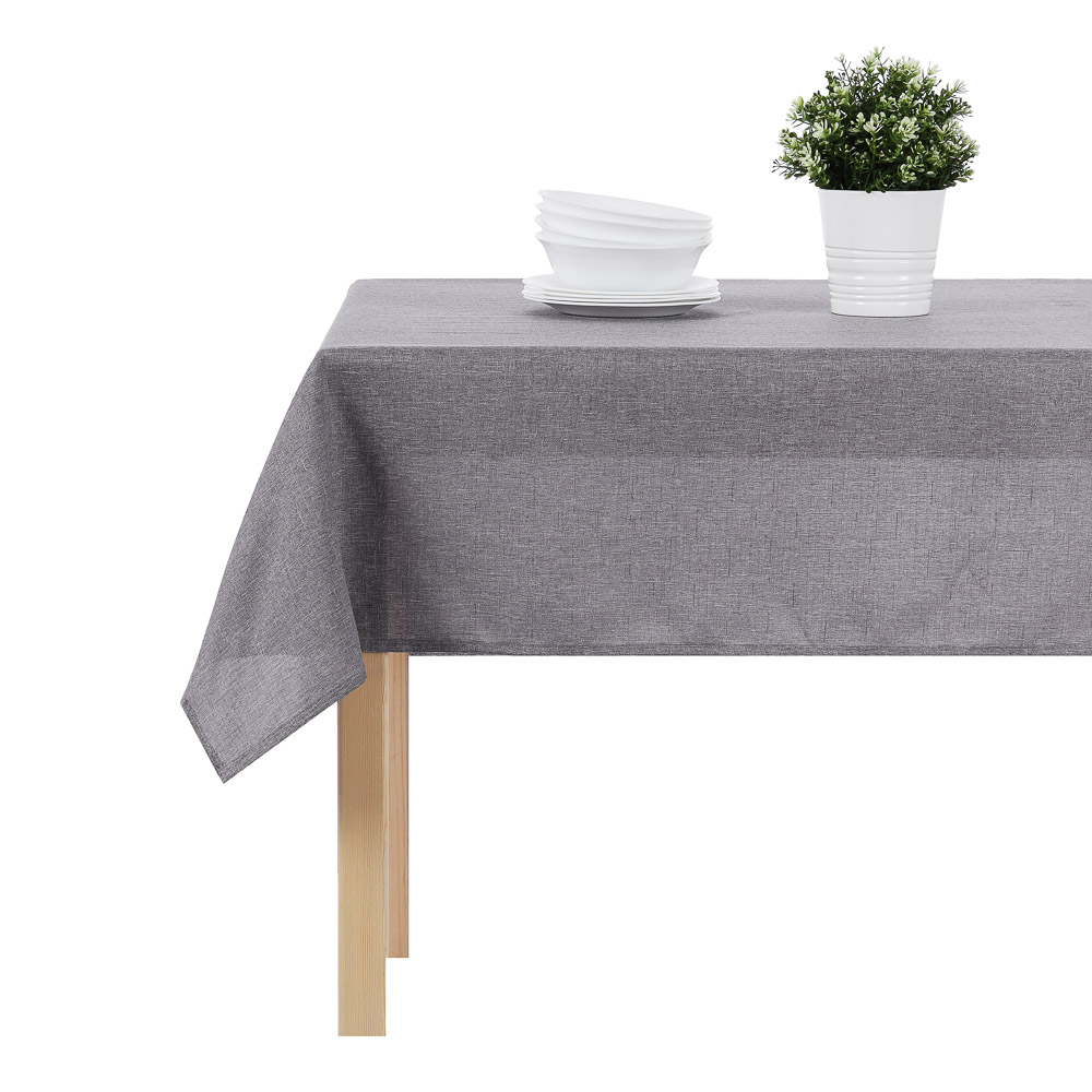 PROVANCE Скатерть текстильная 140х230см "Лён" с водоотталкивающей пропиткой, 100% ПЭ, 3 цвета, арт.№ 435-082
