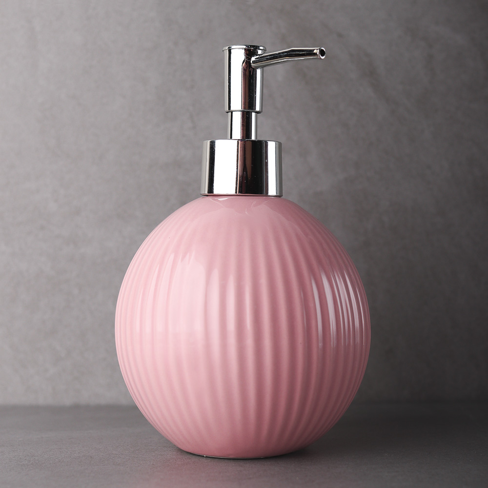 VETTA Дозатор для жидкого мыла "Палермо", керамика, 3 цвета, арт.№ 463-976