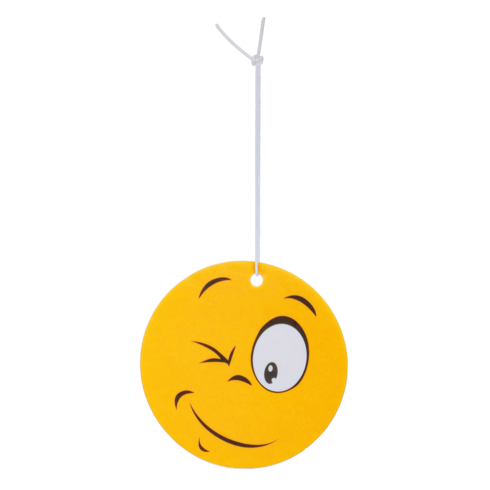 NEW GALAXY Ароматизатор бумажный "Смайл", 5 гр., Новая машина, дизайн GC, арт.№ 794-381