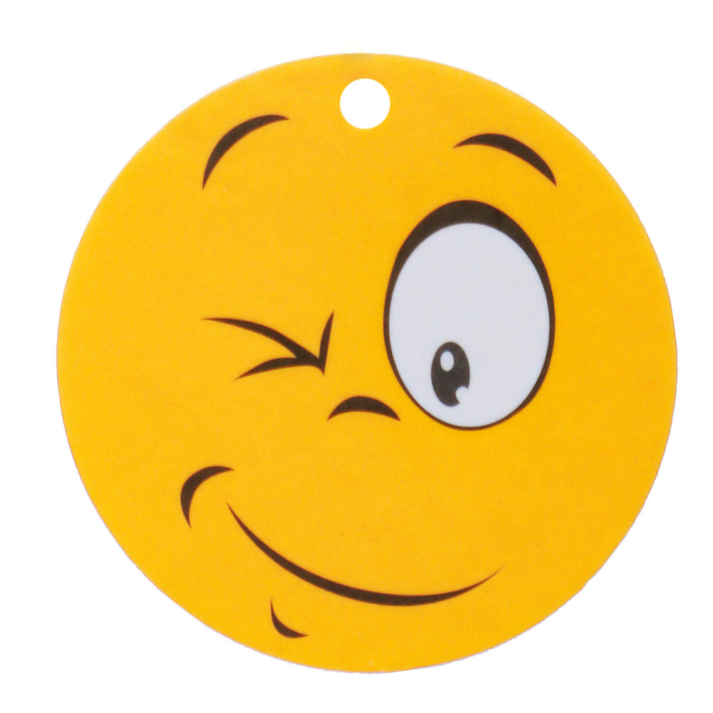 NEW GALAXY Ароматизатор бумажный "Смайл", 5 гр., Новая машина, дизайн GC, арт.№ 794-381