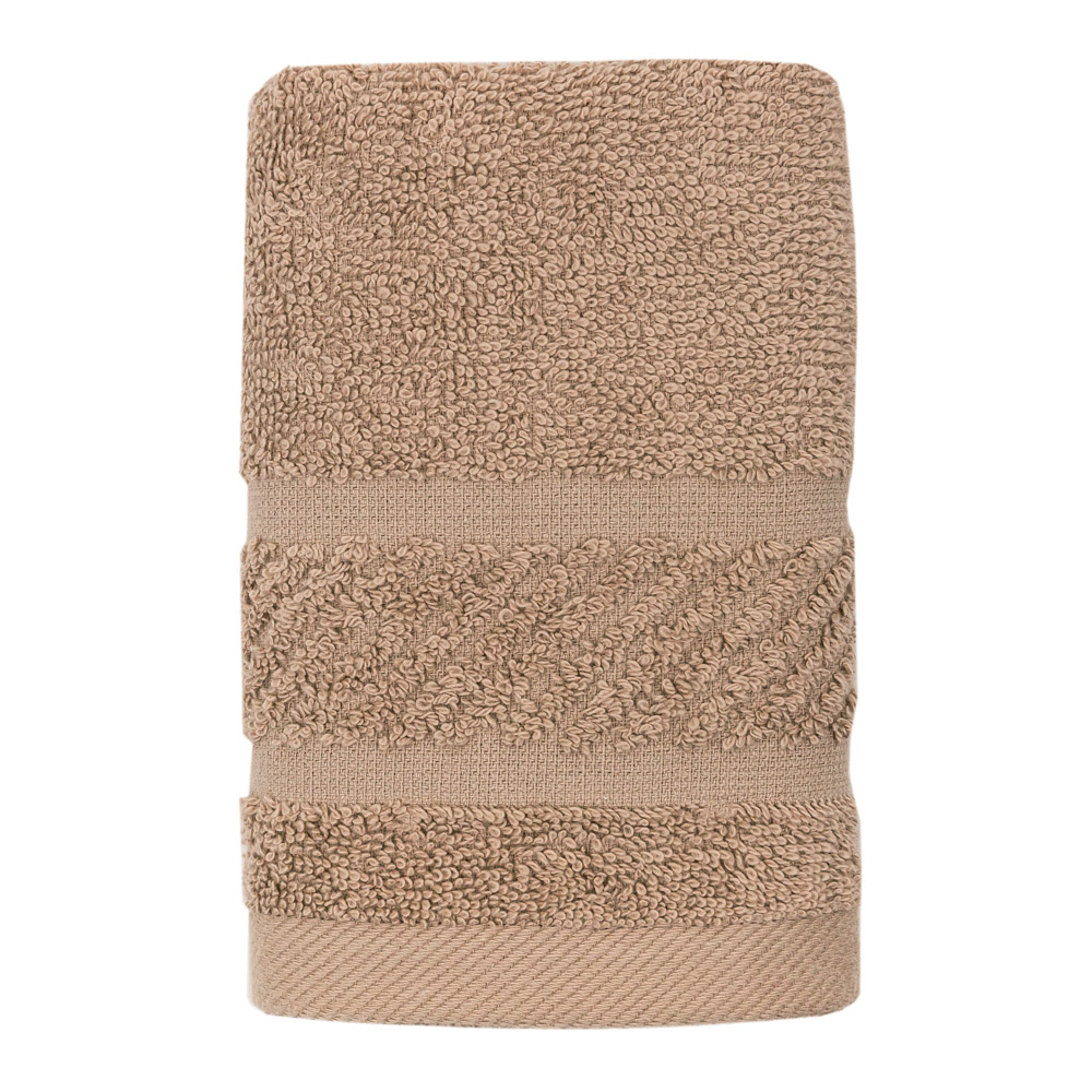 PROVANCE Виана Полотенце махровое, 100% хлопок, 30х50см, темно-бежевый, арт.№ 484-077