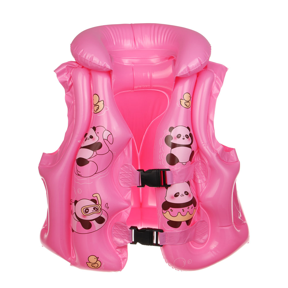 Жилет надувной, тм BY SPORT, 50х43см, ПВХ, 2 дизайна, арт.№ 134-077