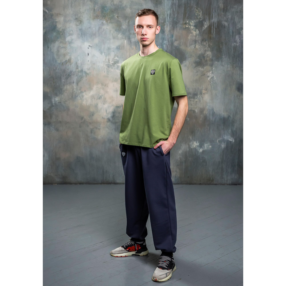 BY Брюки мужские, хлопок, размеры S-XXL, цвет графит, арт.№ 830-643