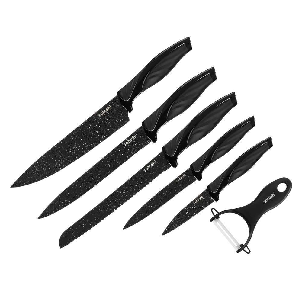 SATOSHI Мунстер Набор ножей кухонных 6пр, в магнитной коробке, арт.№ 803-419