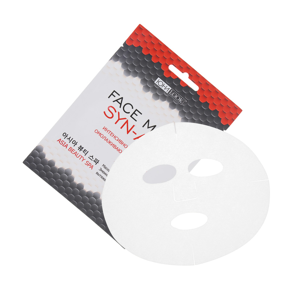 ЮНИLOOK Маска тканевая с синтезированным пептидом SYN-AKE и ретинолом, 22 мл, арт.№ 022-157