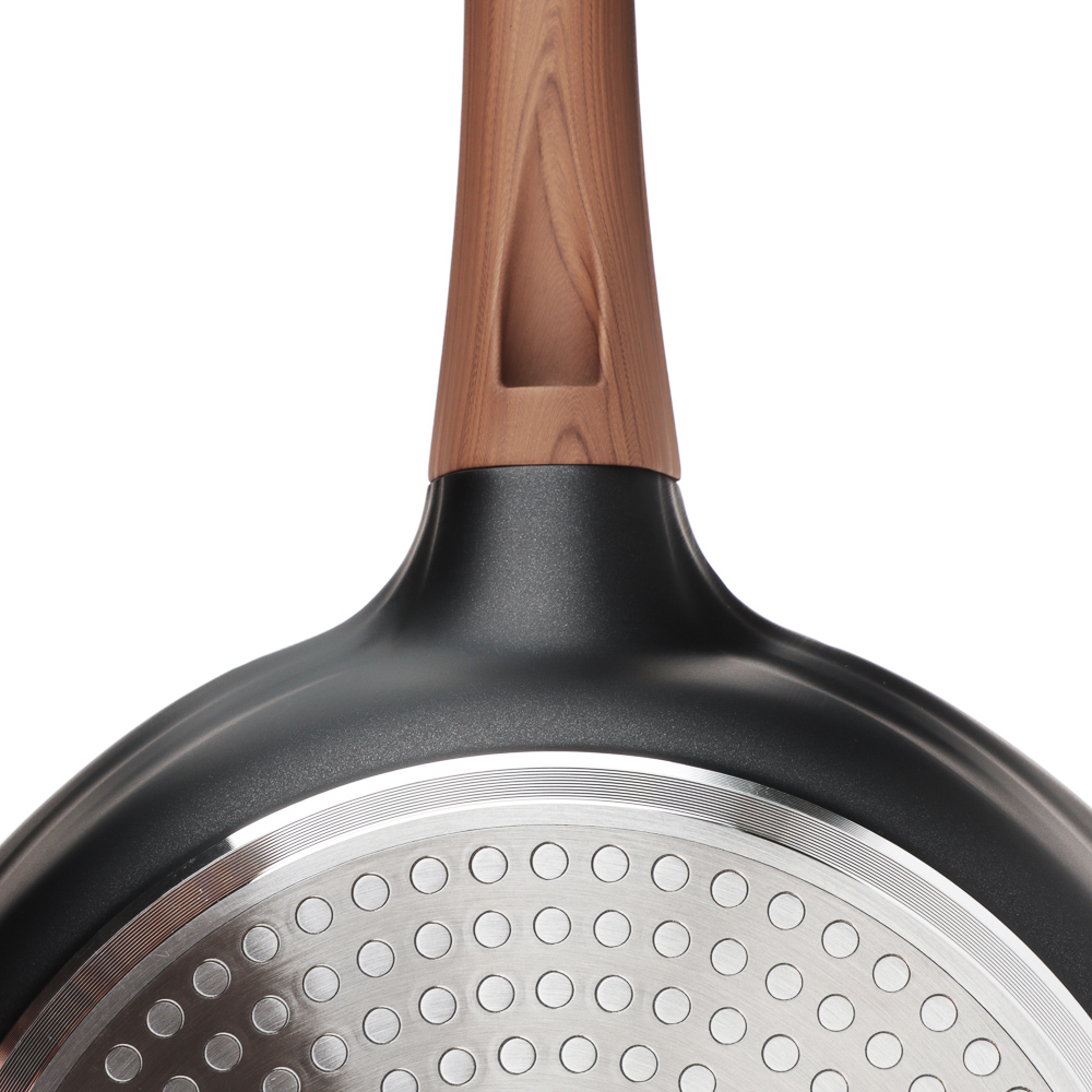 SATOSHI Карнуа Сковорода литая d26см, антипригарное покрытие Мрамор, индукция, арт.№ 846-561