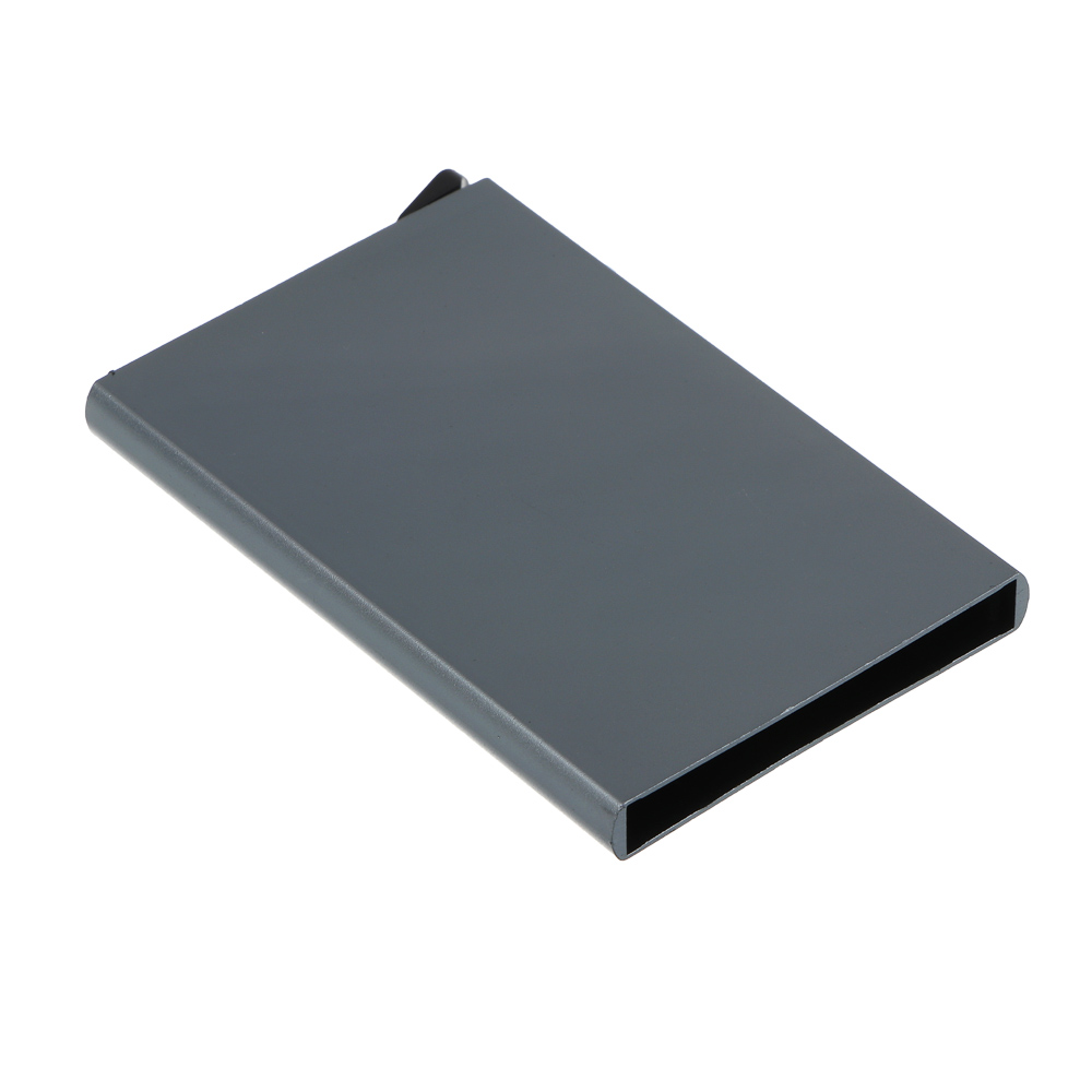 Кардхолдер с выдвижным механизмом на 8 карт тм ЮL, алюминий, пластик, 9,5х6,3см, 3 цвета, арт.№ 303-064