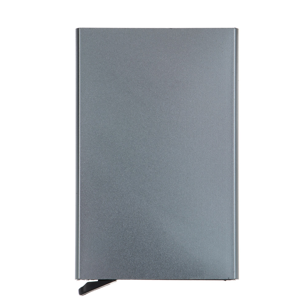 Кардхолдер с выдвижным механизмом на 8 карт тм ЮL, алюминий, пластик, 9,5х6,3см, 3 цвета, арт.№ 303-064