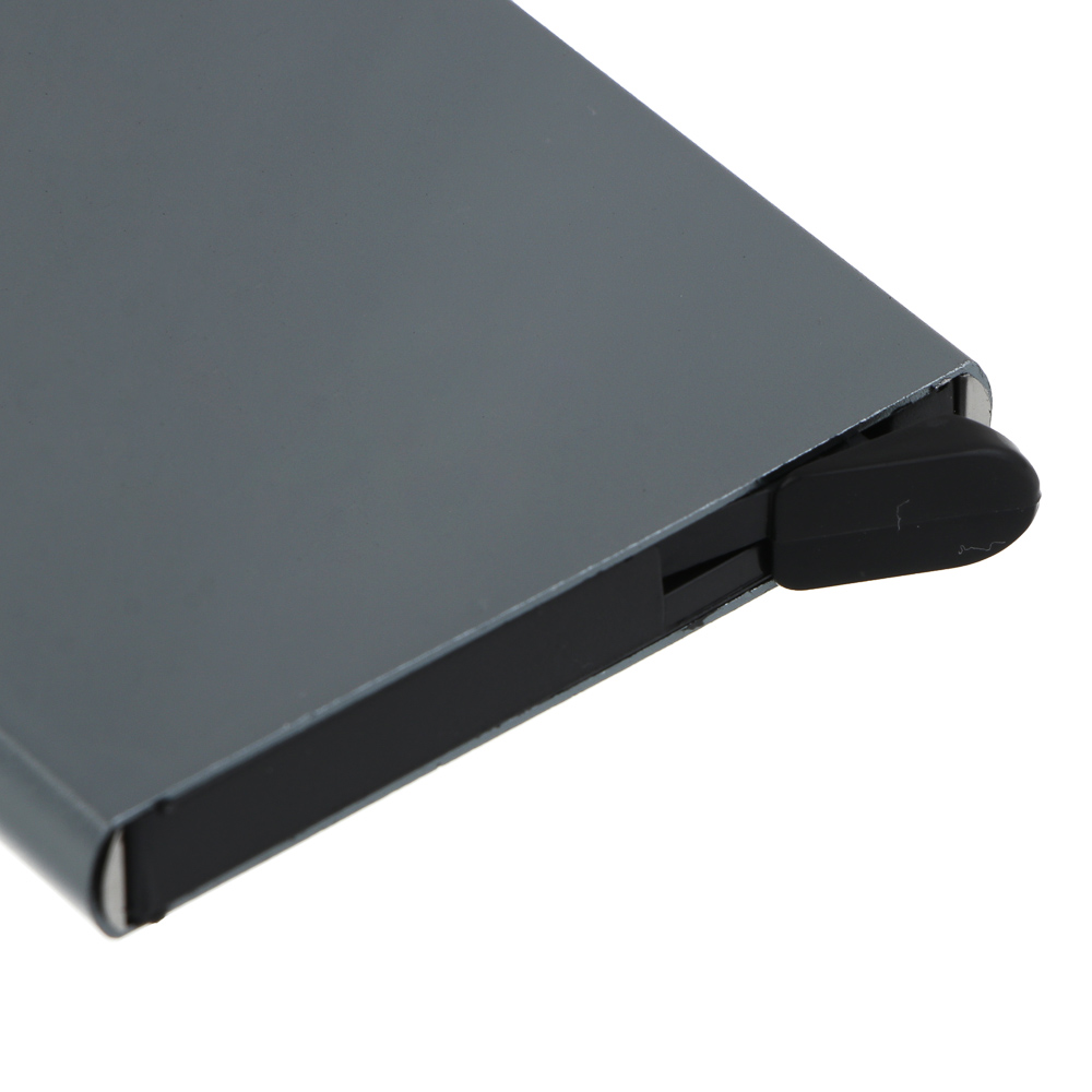 Кардхолдер с выдвижным механизмом на 8 карт тм ЮL, алюминий, пластик, 9,5х6,3см, 3 цвета, арт.№ 303-064