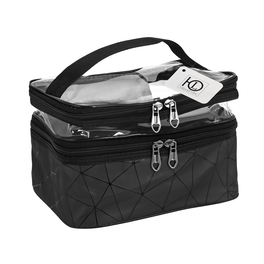 ЮL Косметичка двойная 23x16x16см, ПВХ, МП-5, арт.№ 364-248