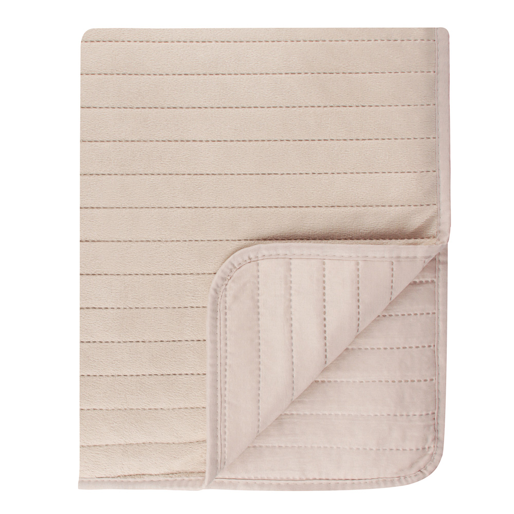 PROVANCE Гортензия Покрывало бархатное однотонное 220х240см, 100% полиэстер, арт.№ 488-067