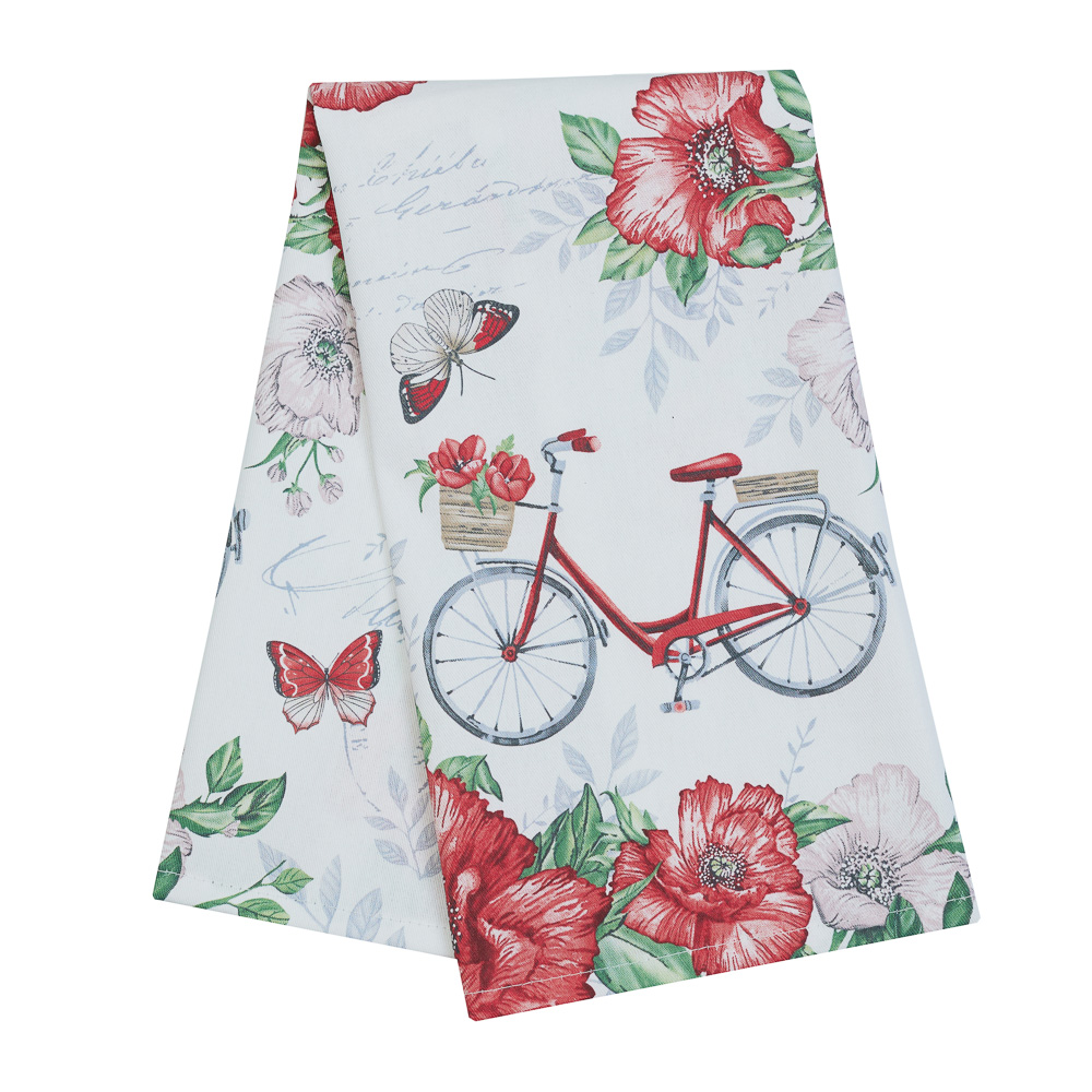 PROVANCE Маковое поле Полотенце кухонное, 100% хлопок, 40х60см, арт.№ 488-086