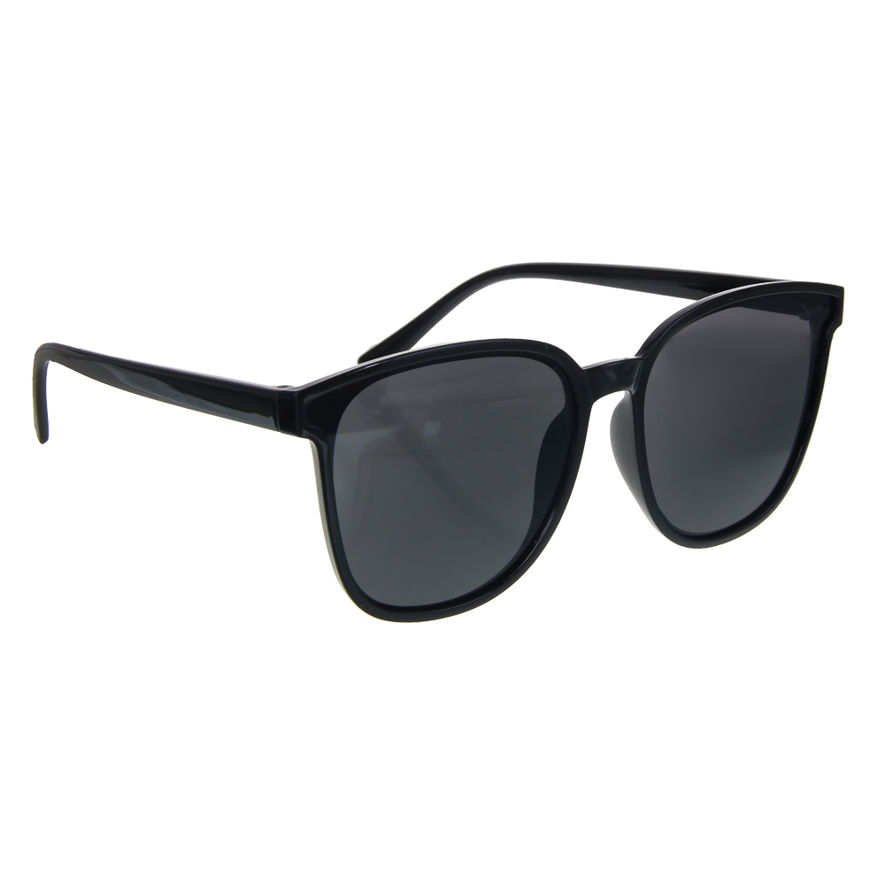 GALANTE Очки солнцезащитные, пластик, 146x54мм, черные, арт.№ 304-510