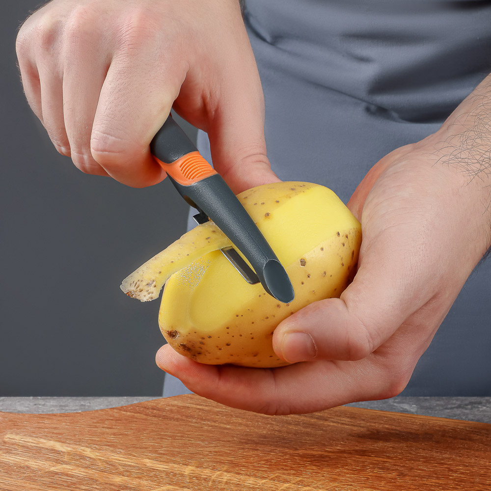 SATOSHI Фрей Овощечистка вертикальная 18см, нерж.сталь, арт.№ 882-411