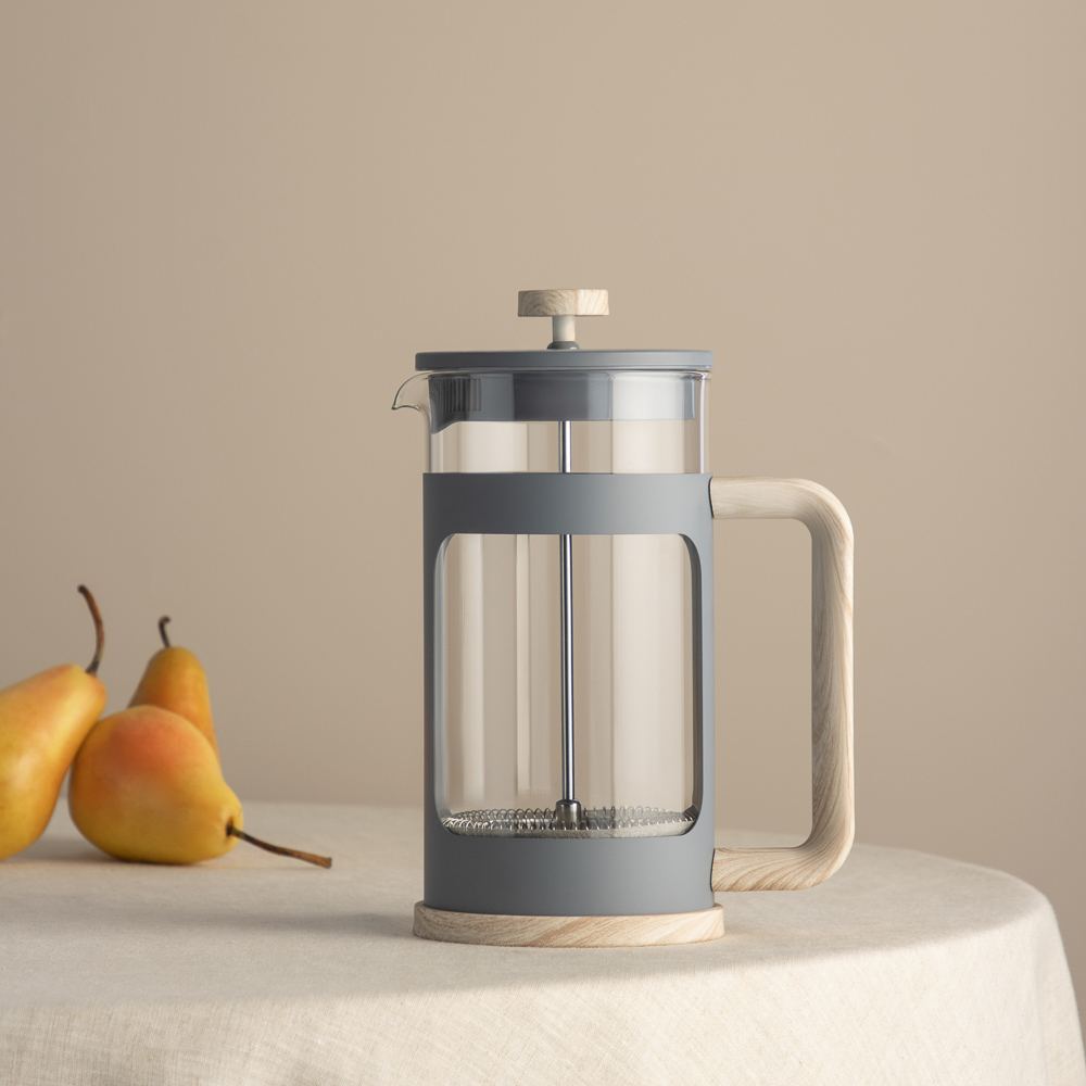 SATOSHI Шарлеруа Френч-пресс 1,0л, жаропрочное стекло, арт.№ 850-233