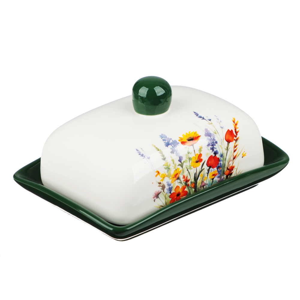 MILLIMI Полевые цветы Масленка, 17х12x8см, керамика, арт.№ 824-013