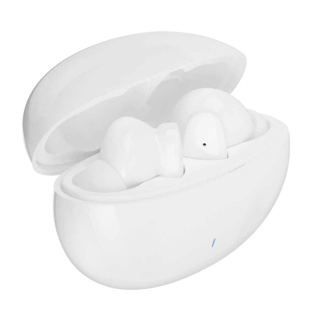 Наушники беспроводные TWS FORZA StereoPods, 30/200 mAh, BT:5.3, белый, арт.№ 410-279