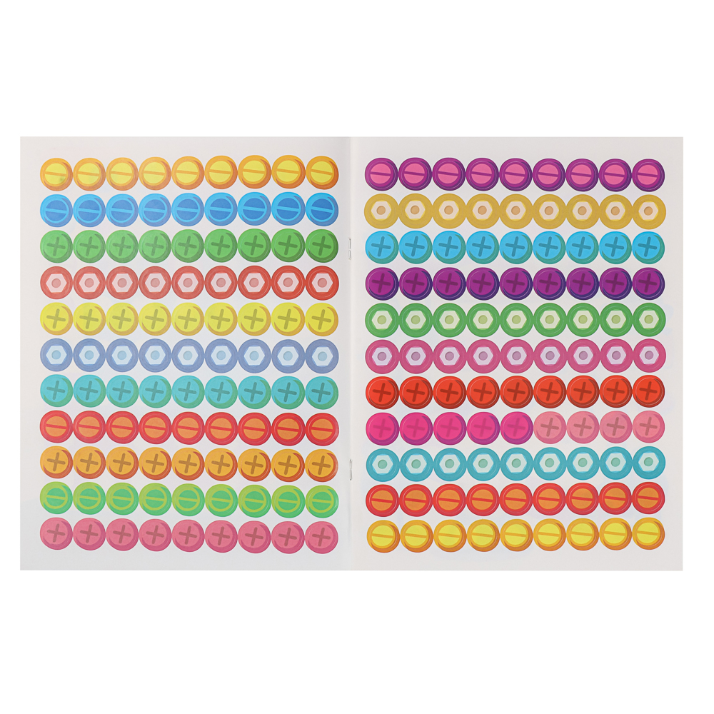 Книжка "Мои первые развивающие наклейки", 19,5х25,5 см, 8 стр., 5 дизайнов, арт.№ 290-400