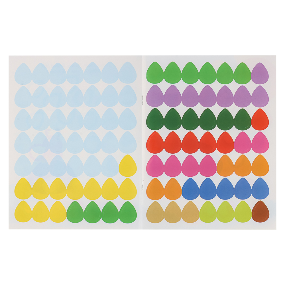 Книжка "Мои первые развивающие наклейки", 19,5х25,5 см, 8 стр., 5 дизайнов, арт.№ 290-400