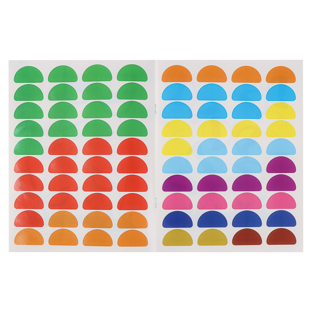 Книжка "Мои первые развивающие наклейки", 19,5х25,5 см, 8 стр., 5 дизайнов, арт.№ 290-400