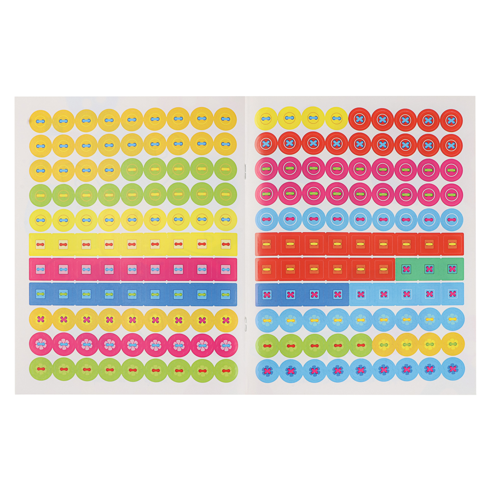 Книжка "Мои первые развивающие наклейки", 19,5х25,5 см, 8 стр., 5 дизайнов, арт.№ 290-400