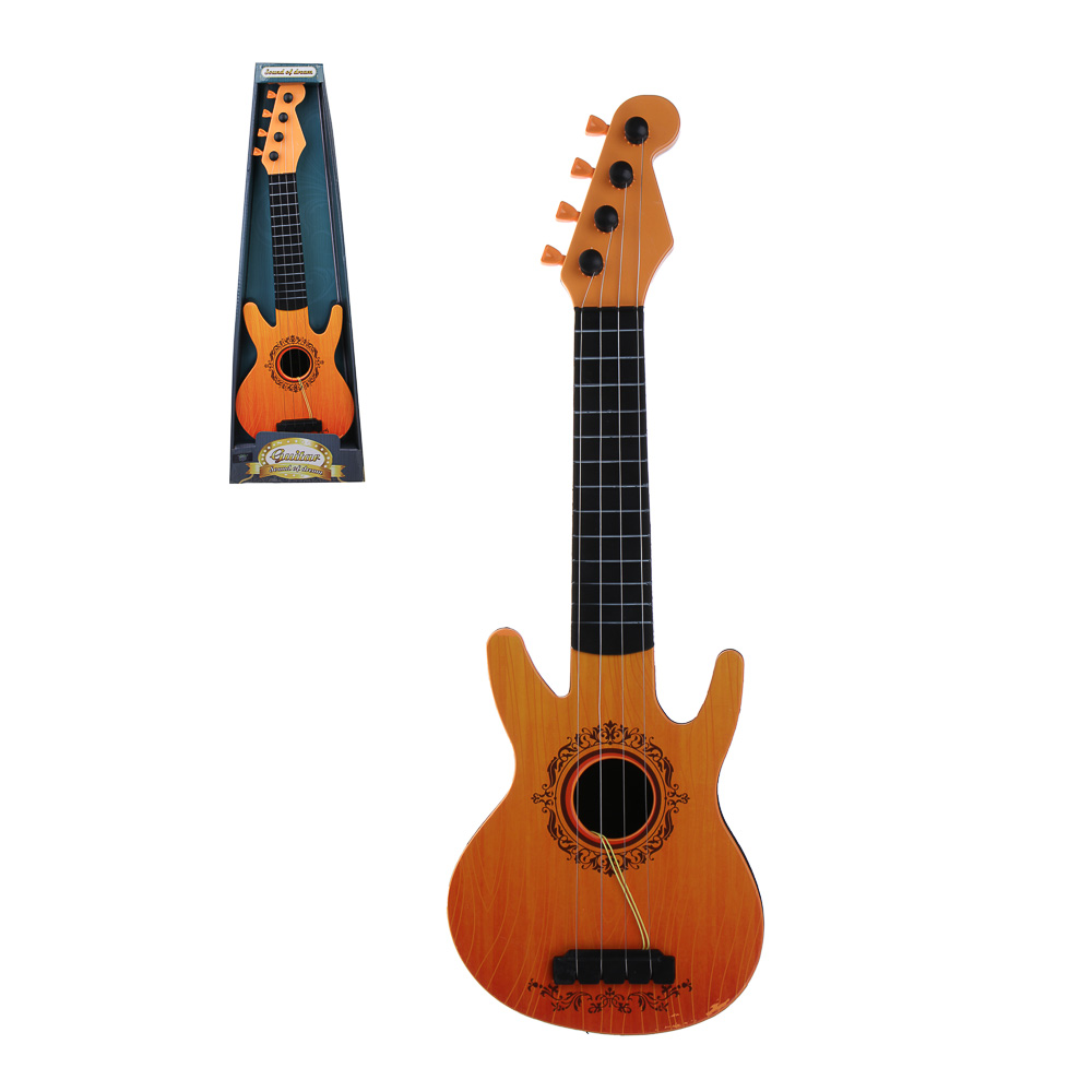 Игрушка музыкальная гитара, ABS, нейлон, 49х17х5см, арт.№ 889-091