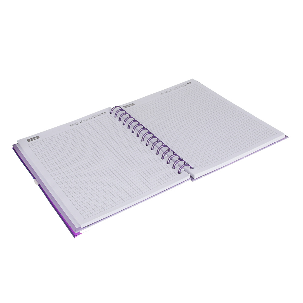 Зап.книжка 80л., 21х15см, тв.обл., пенал на молнии, объем.апплик. с подвиж.блестками, спираль, 3 диз, арт.№ 557-007