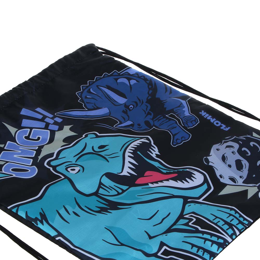 Древний Мир Мешок для сменной обуви на завязках, увеличенный размер 40x47см, полиэстер, арт.№ 233-006