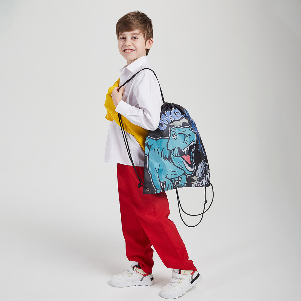 Древний Мир Мешок для сменной обуви на завязках, увеличенный размер 40x47см, полиэстер, арт.№ 233-006