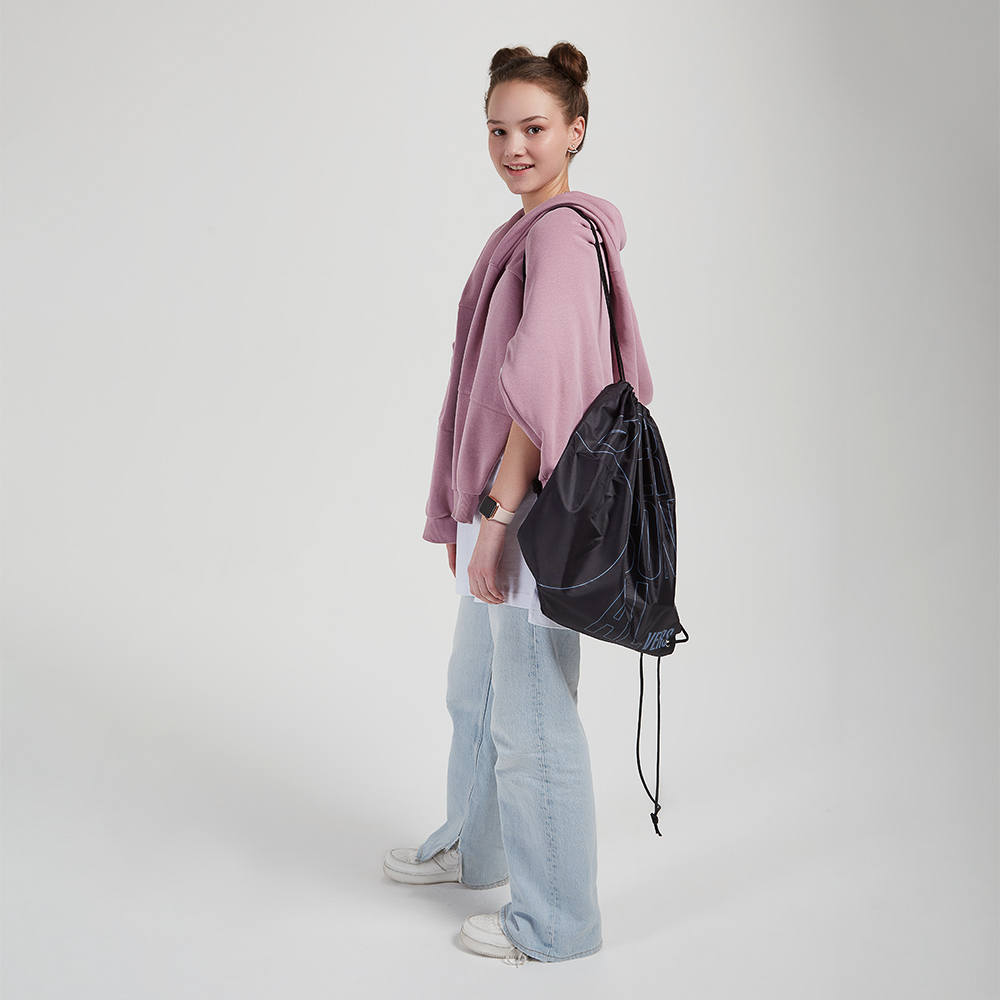 Персонал Мешок для сменной обуви на завязках, увеличенный размер 40x47см, полиэстер, арт.№ 233-010