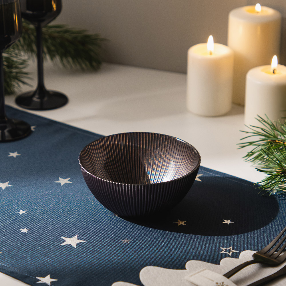 MILLIMI Ноэль Салатник, 290мл, 12х5см, стекло, арт.№ 820-839