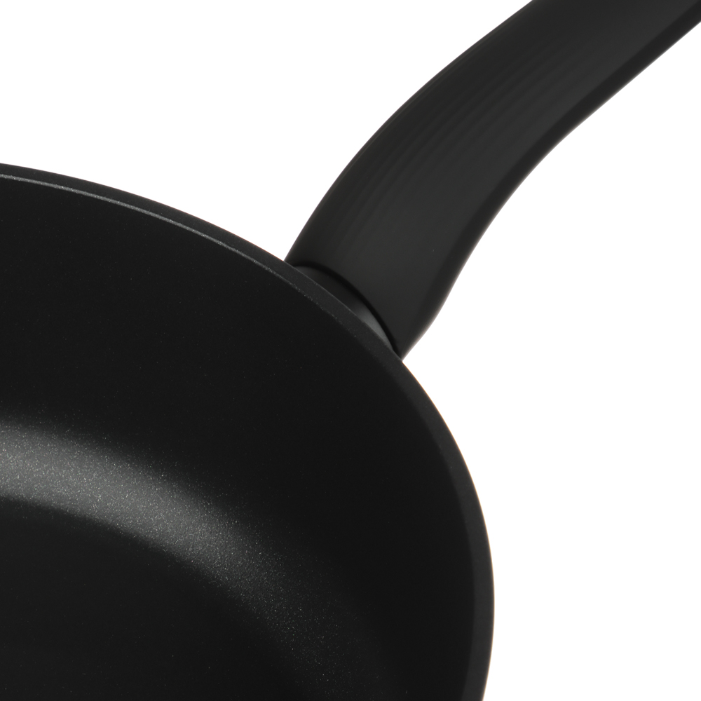 SATOSHI Монблан Сковорода литая глубокая d=28см, антипригарное покрытие, индикатор нагрева, индукция, арт.№ 846-768