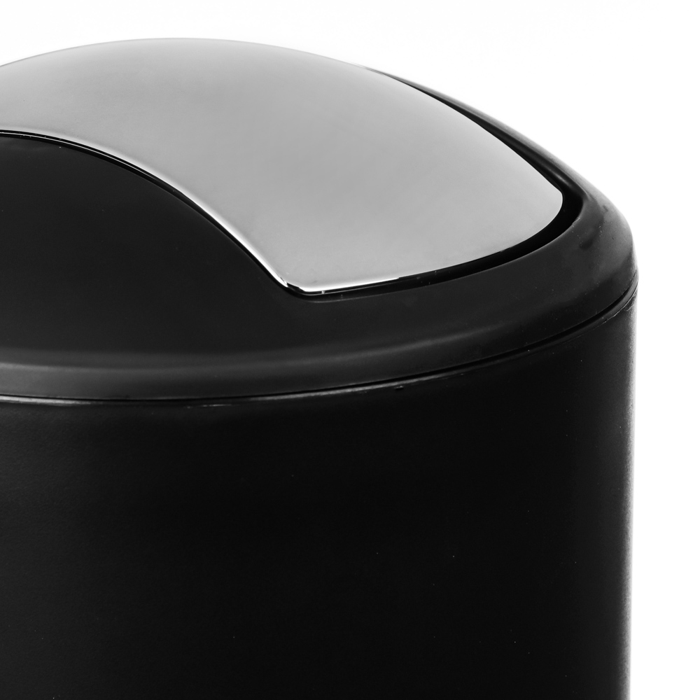 VETTA Контейнер для мусора напольный "Хром" 7л, пластик, 3 цвета, арт.№ 463-119