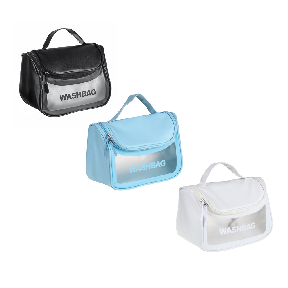 Косметичка вместительная водонепроницаемая тм ЮL, 22x16x14см, ПВХ, ТПУ, 3 цвета, арт.№ 364-245