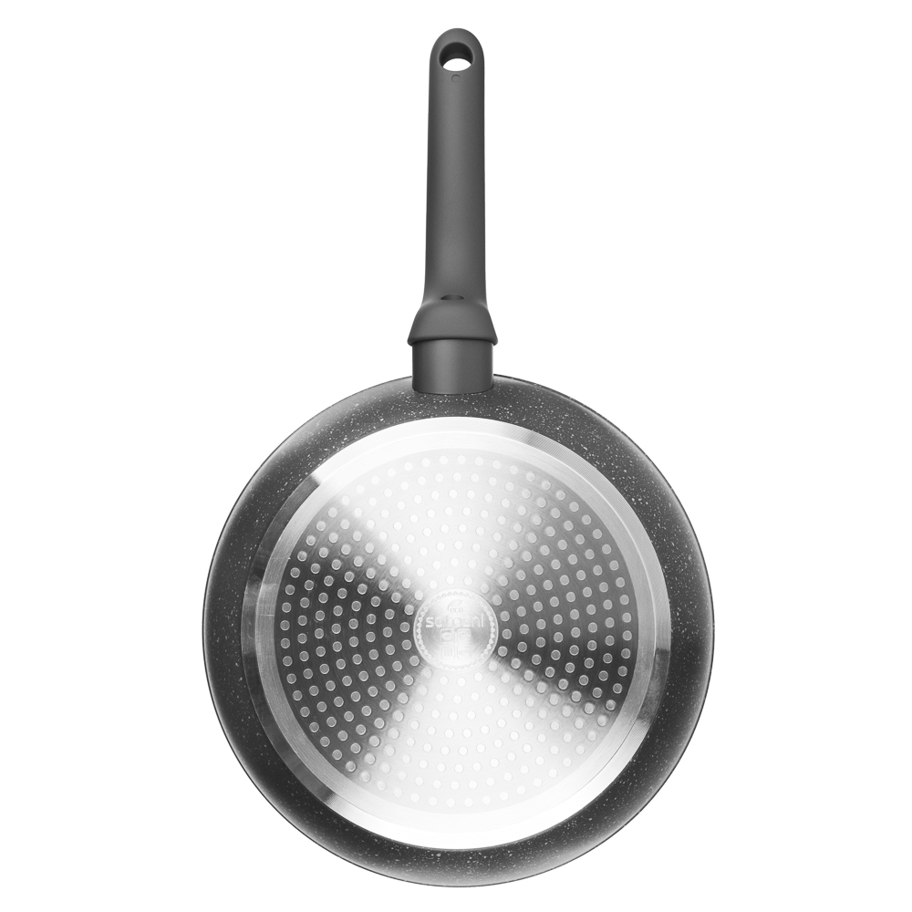 SATOSHI Мирабо Набор посуды 2пр, ковш 1,3л, сковорода 24см, антипригарное покрытие мрамор, индукция, арт.№ 846-668