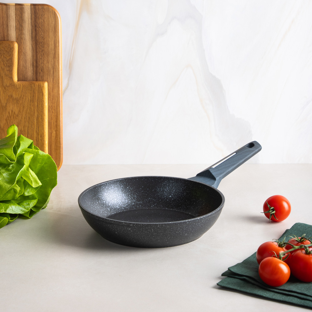 SATOSHI Гардан Сковорода литая d20см, антипригарное покрытие мрамор, индукция, арт.№ 846-670