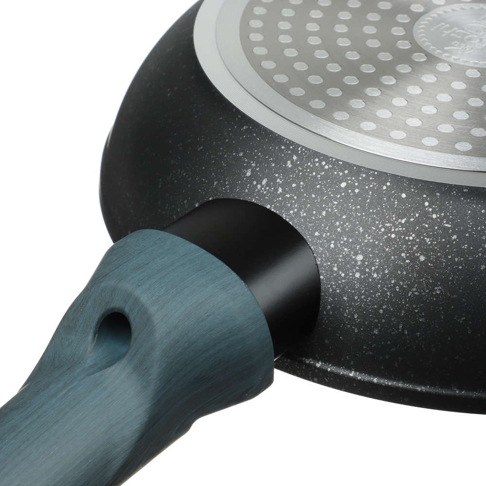 SATOSHI Гардан Сковорода литая d20см, антипригарное покрытие мрамор, индукция, арт.№ 846-670