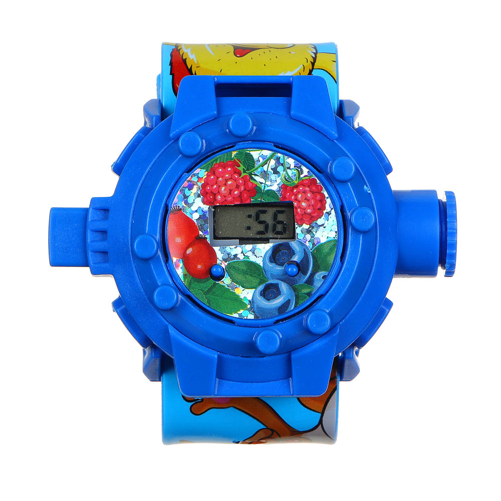 BY ТЕПА Часы проектор "Сказка за сказкой" 3AG3, полипропилен, силикон, 21,5x6,5см, арт.№ 295-196