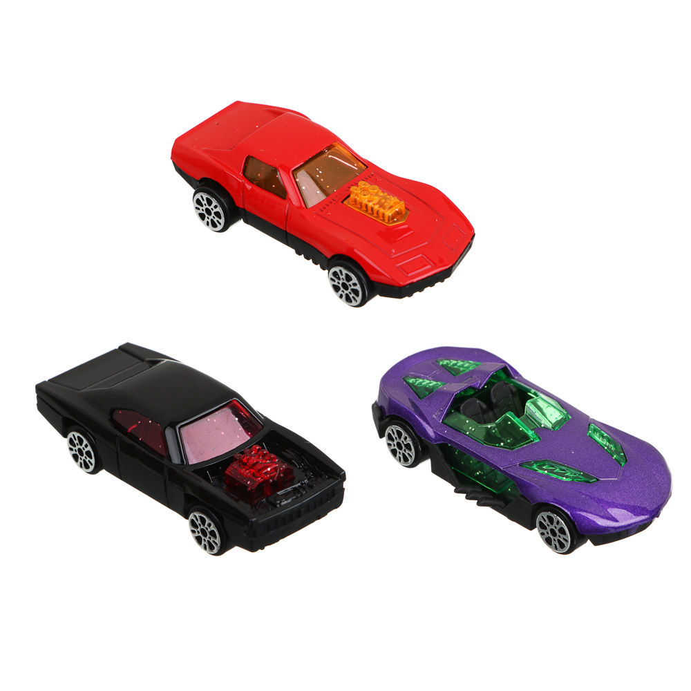 ИГРОЛЕНД Перевозчик - пулемет с набором машинок, PP, металл, ЭВА, 34х8х22см, арт.№ 292-375