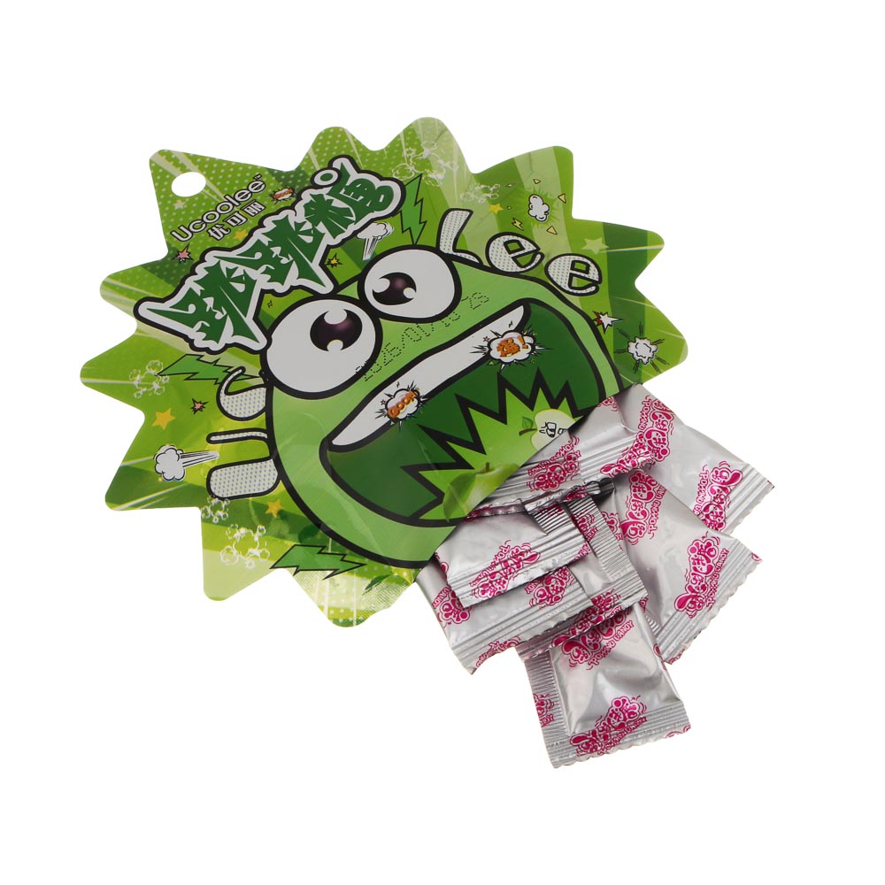 Карамель взрывная со вкусом зеленого яблока, 30г., арт.№ 347-415