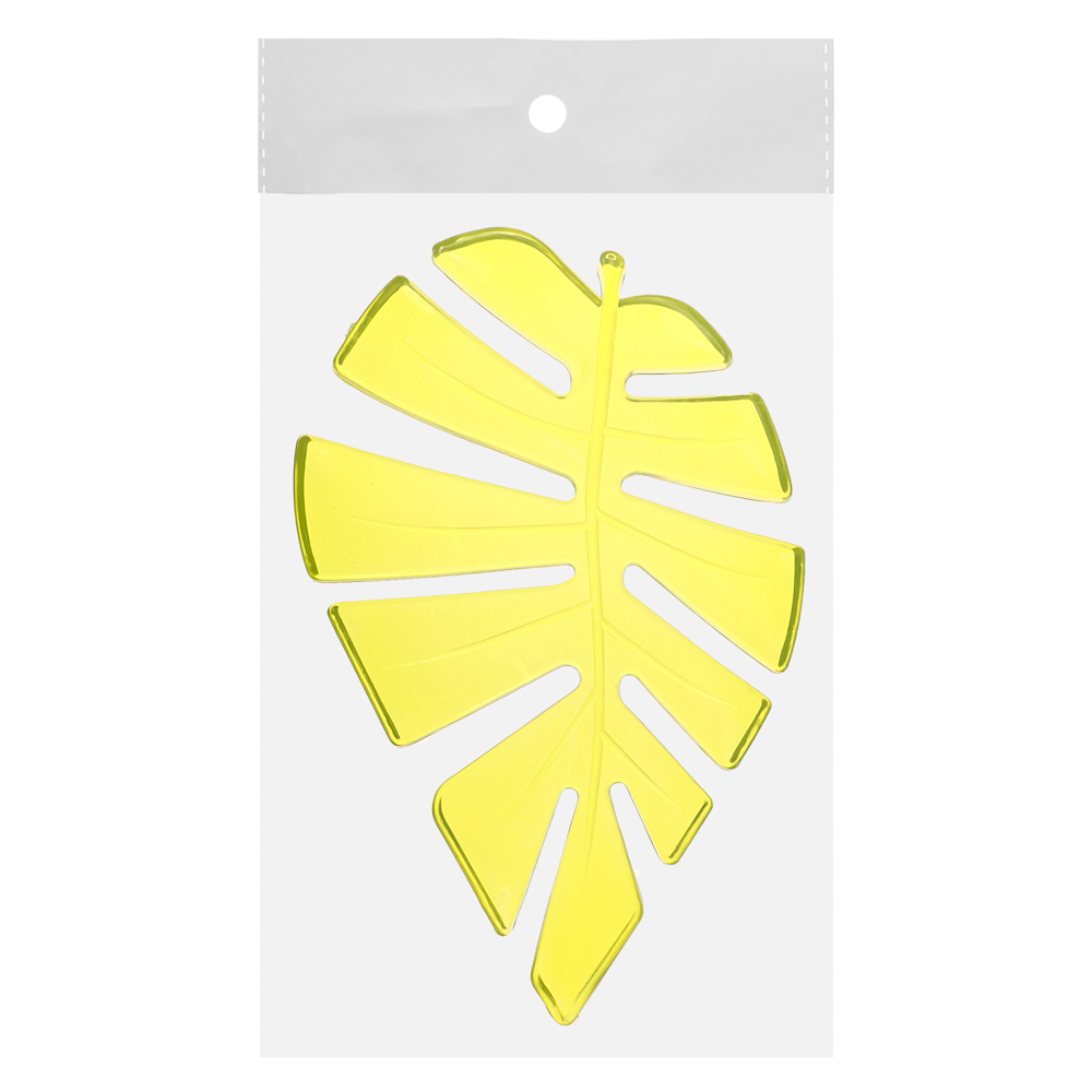 VETTA Мыльница гибкая "Лист папоротника", ПВХ, 14,5x9,5см, 3 цвета, арт.№ 463-356