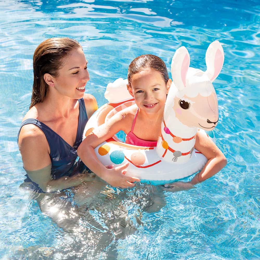 INTEX Круг надувной Животные 72х66см, от 3 до 6 лет, 3 вида 58221NP, арт.№ 359-209