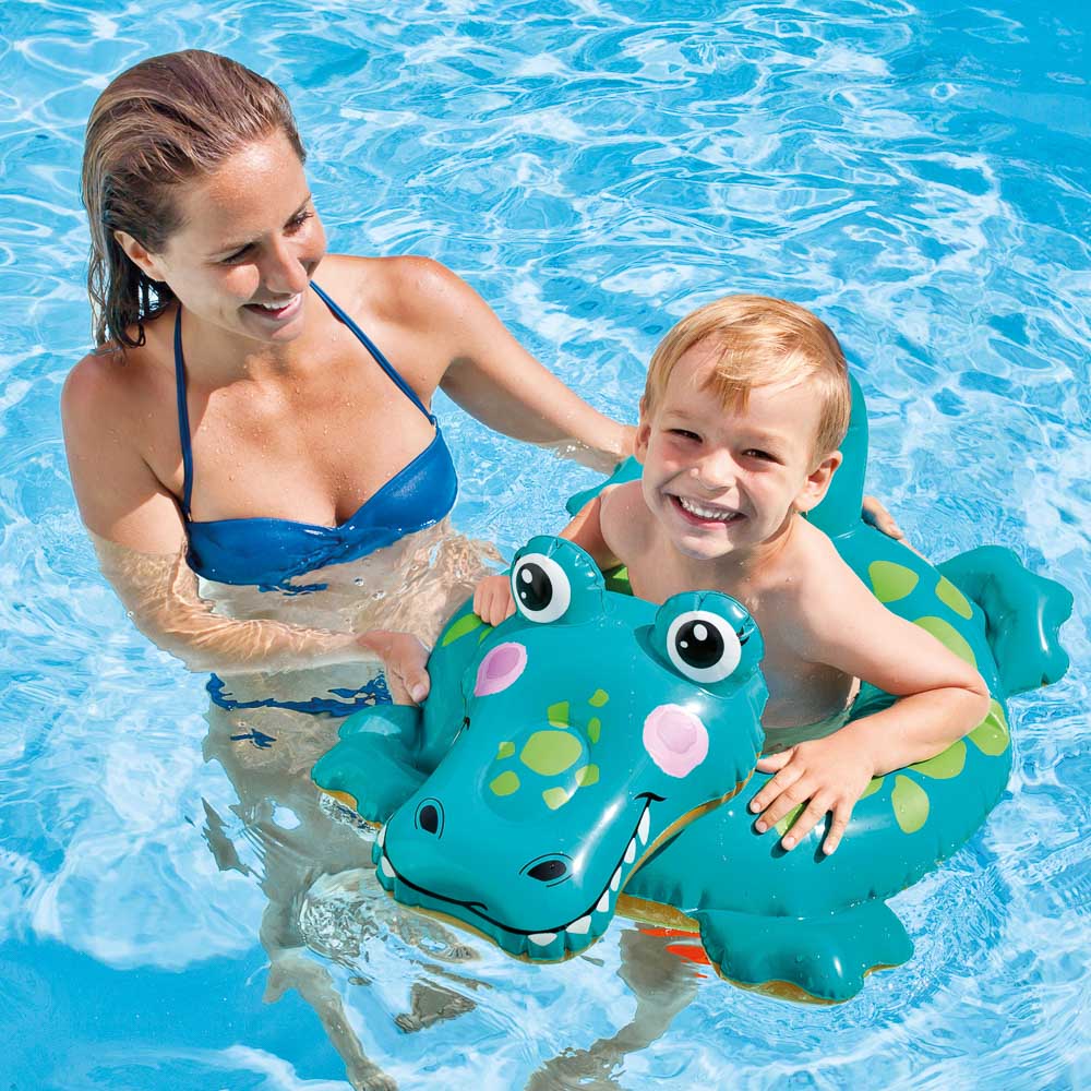 INTEX Круг надувной Животные 72х66см, от 3 до 6 лет, 3 вида 58221NP, арт.№ 359-209