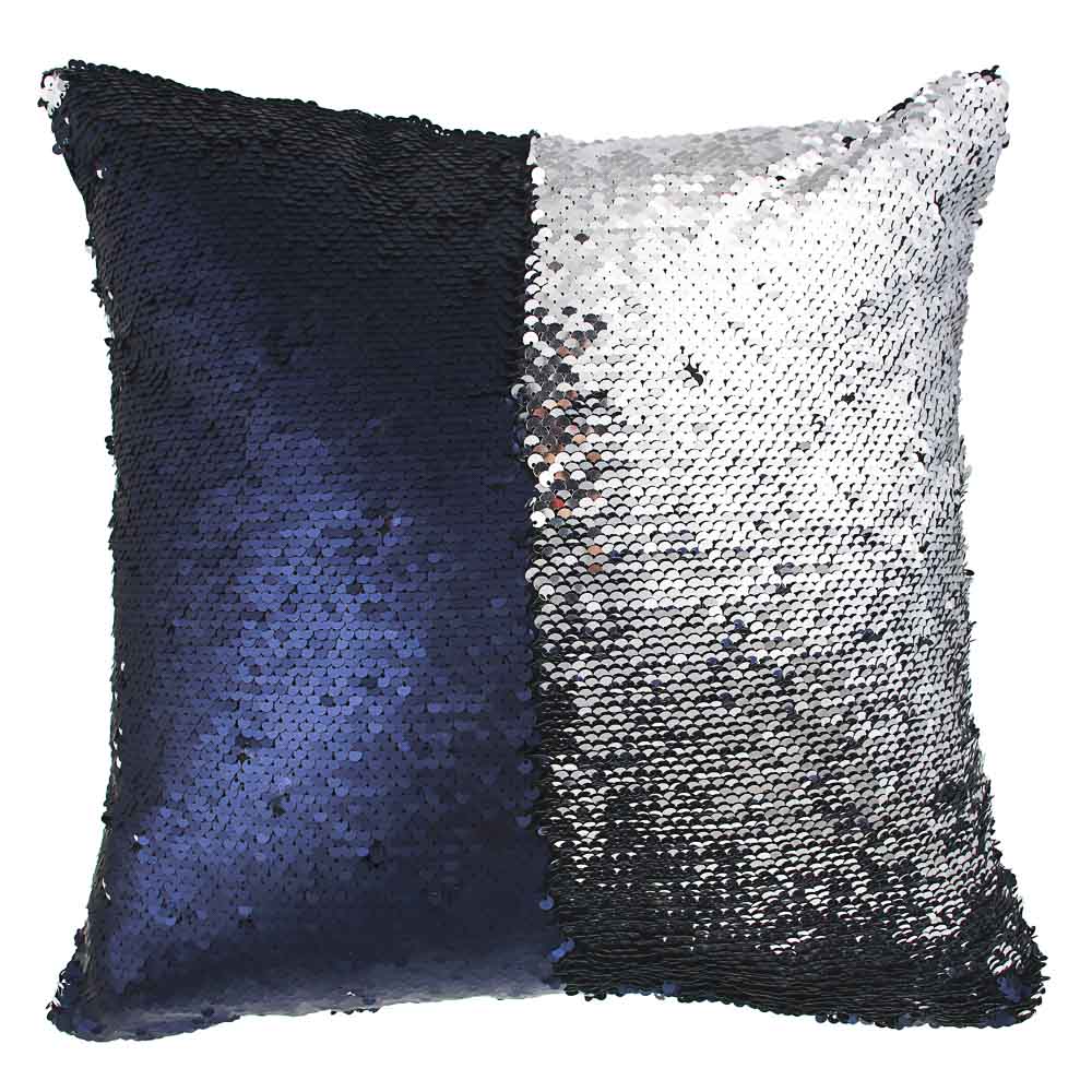 PROVANCE Наволочка декоративная 40х40см, 100% полиэстер, "Пайетки", 4 цвета, арт.№ 497-039