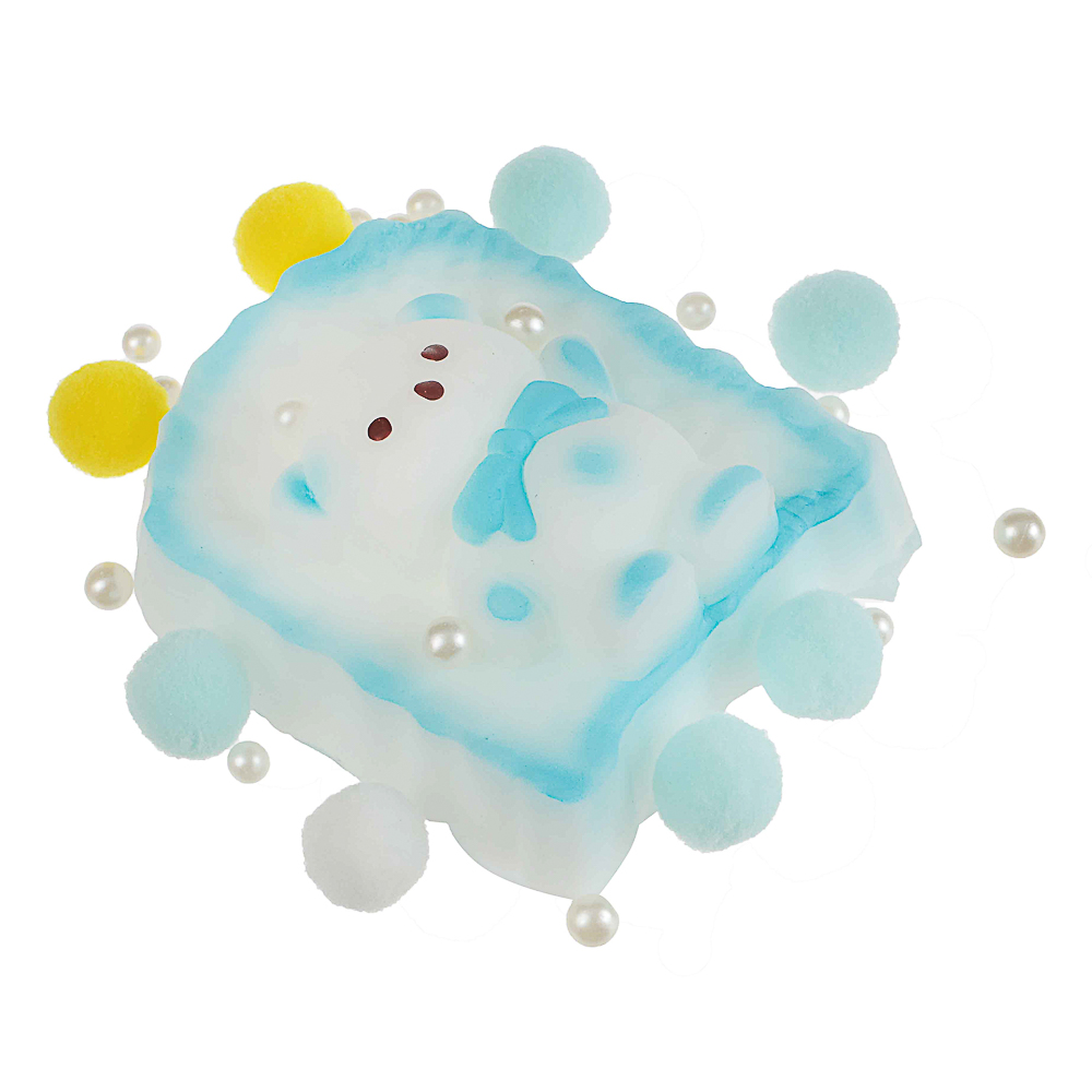 Антистресс сквиш-мялка "Медвежонок", TPR, 13,3х10,8х4,4см в ассортименте, арт.№ 297-152