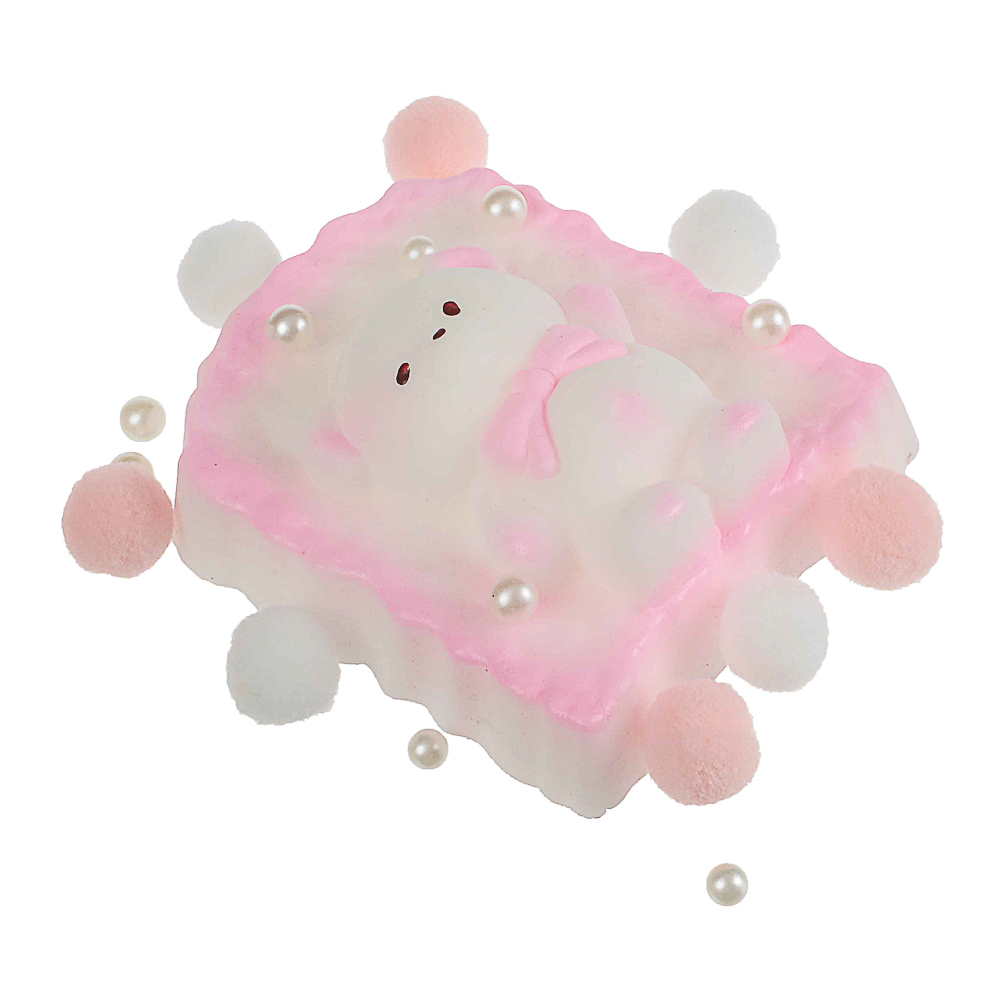 Антистресс сквиш-мялка "Медвежонок", TPR, 13,3х10,8х4,4см в ассортименте, арт.№ 297-152