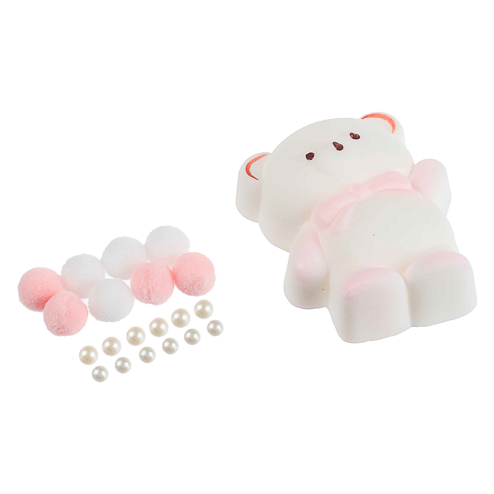 Антистресс сквиш-мялка "Медвежонок", TPR, 13,3х10,8х4,4см в ассортименте, арт.№ 297-152