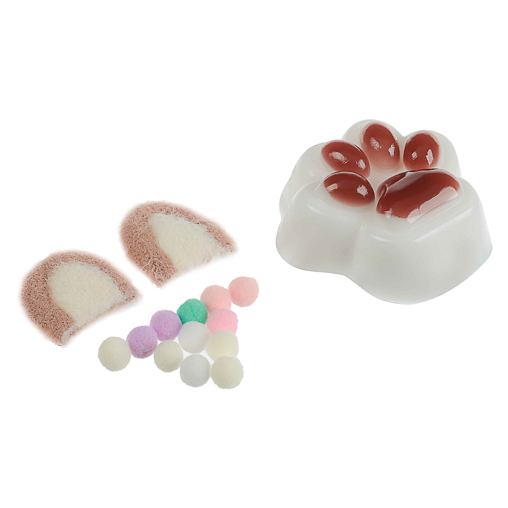 Антистресс сквиш-мялка "Лапки с ушками", TPR, 14,7х11,9х4,4см 4 дизайна, арт.№ 297-153