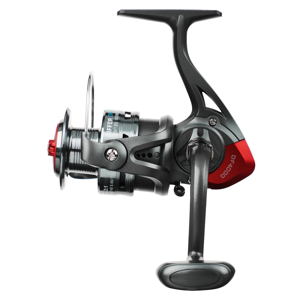 KAIDA Катушка Differ Red, 4000, 3+1, передний фрикцион, металл шпуля, доп. шпуля в компл., арт.№ 142-041