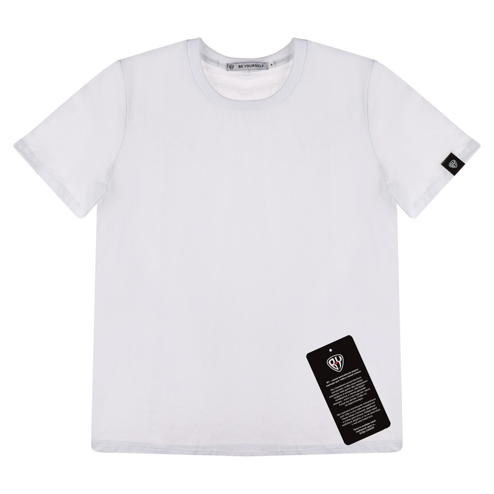 BY Basic Футболка женская, хлопок, цвет белый, размер M, арт.№ 833-068